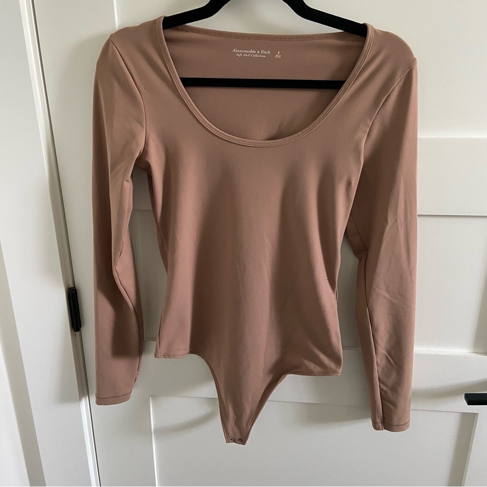 Abercrombie & Fitch Beige Bodysuit